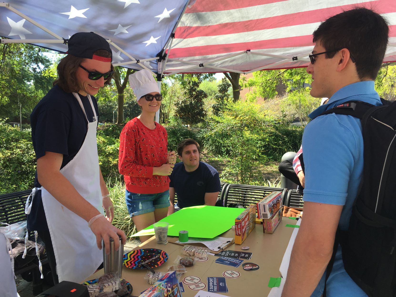 YAF bake sale